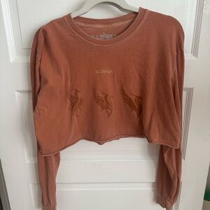 Illenium Cropped Long Sleeve Tee